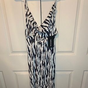 PRETTY LITTLE THING ZEBRA DRESS